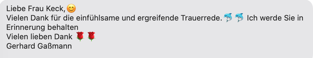 Herzensnah - Feedback