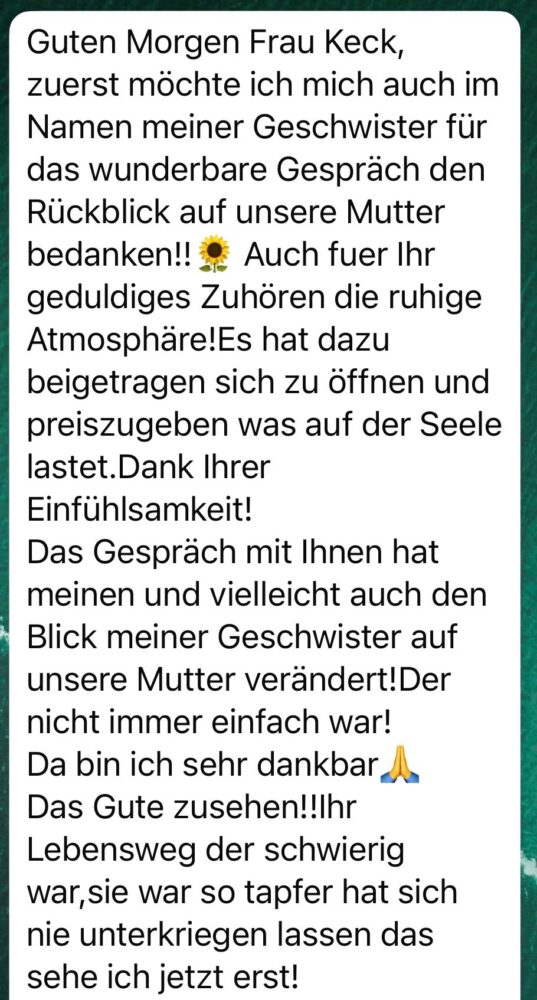 Herzensnah - Feedback